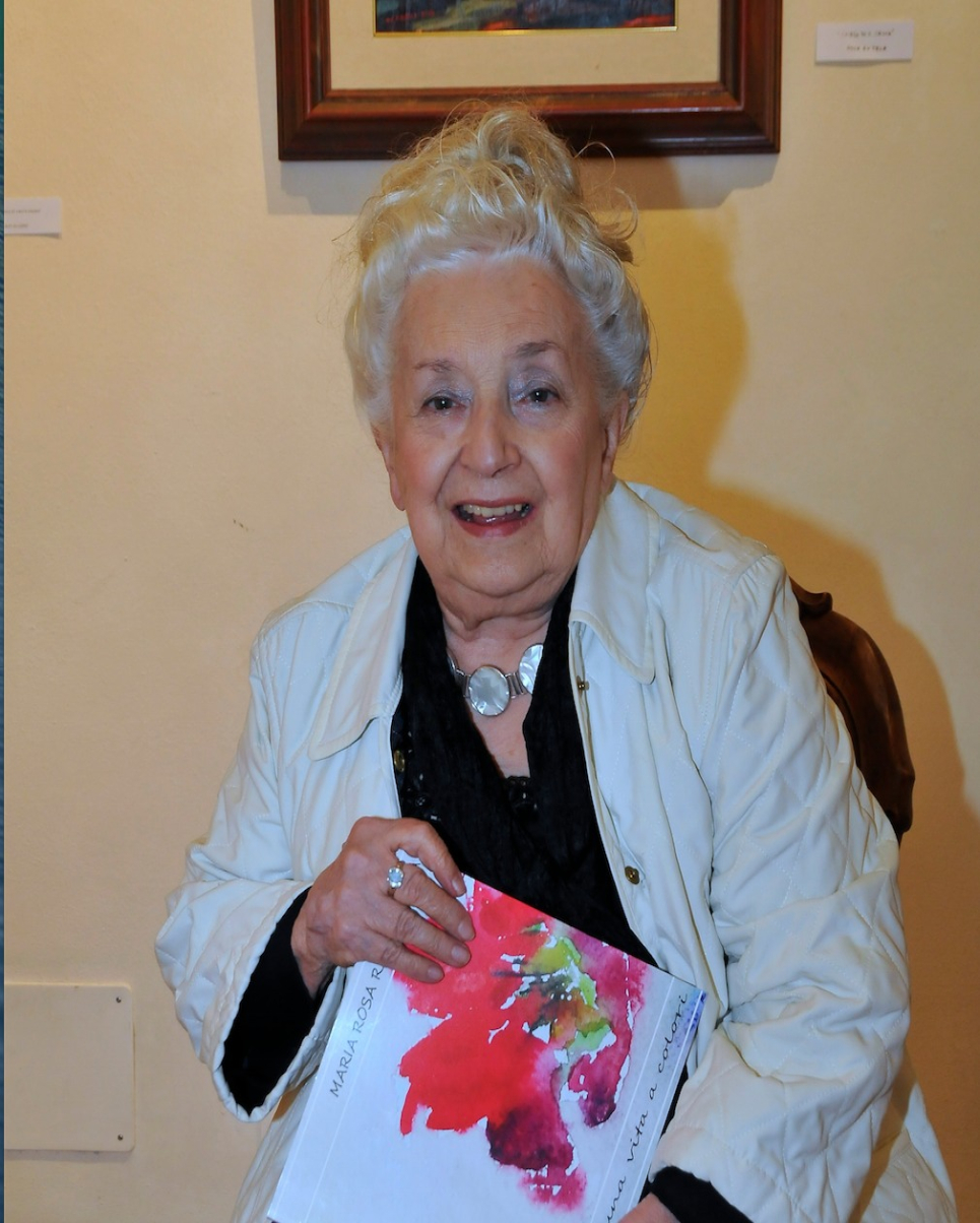 La Città di Busca dedica alla pittrice Maria Rosa Ravera Aira, nell’estate in cui compie cent’anni, una mostra personale nella galleria Casa Francotto